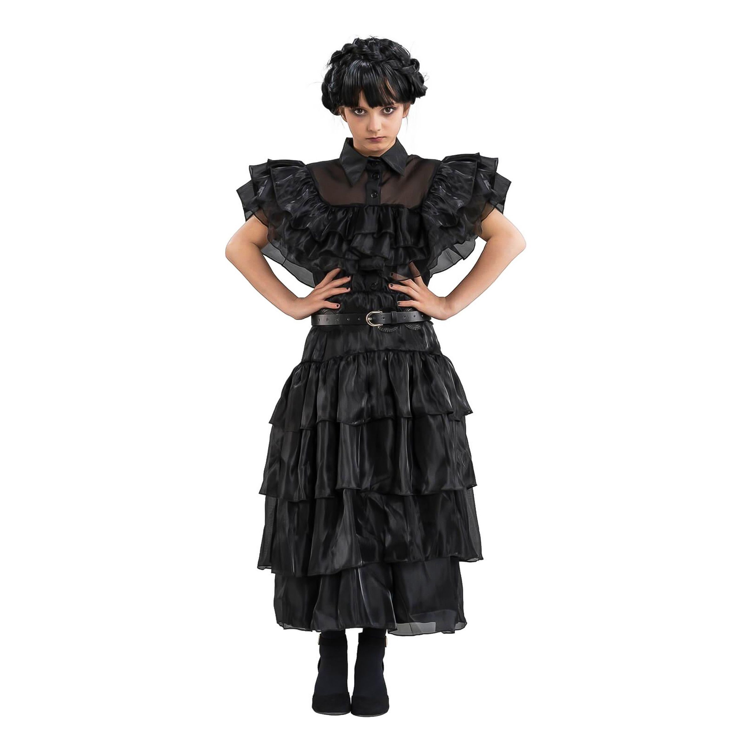 Wednesday Prom Night Barn Maskeraddräkt - Large | Hem - Maskerad - Maskeraddräkter - Barndräkter | Maskeradspecialisten