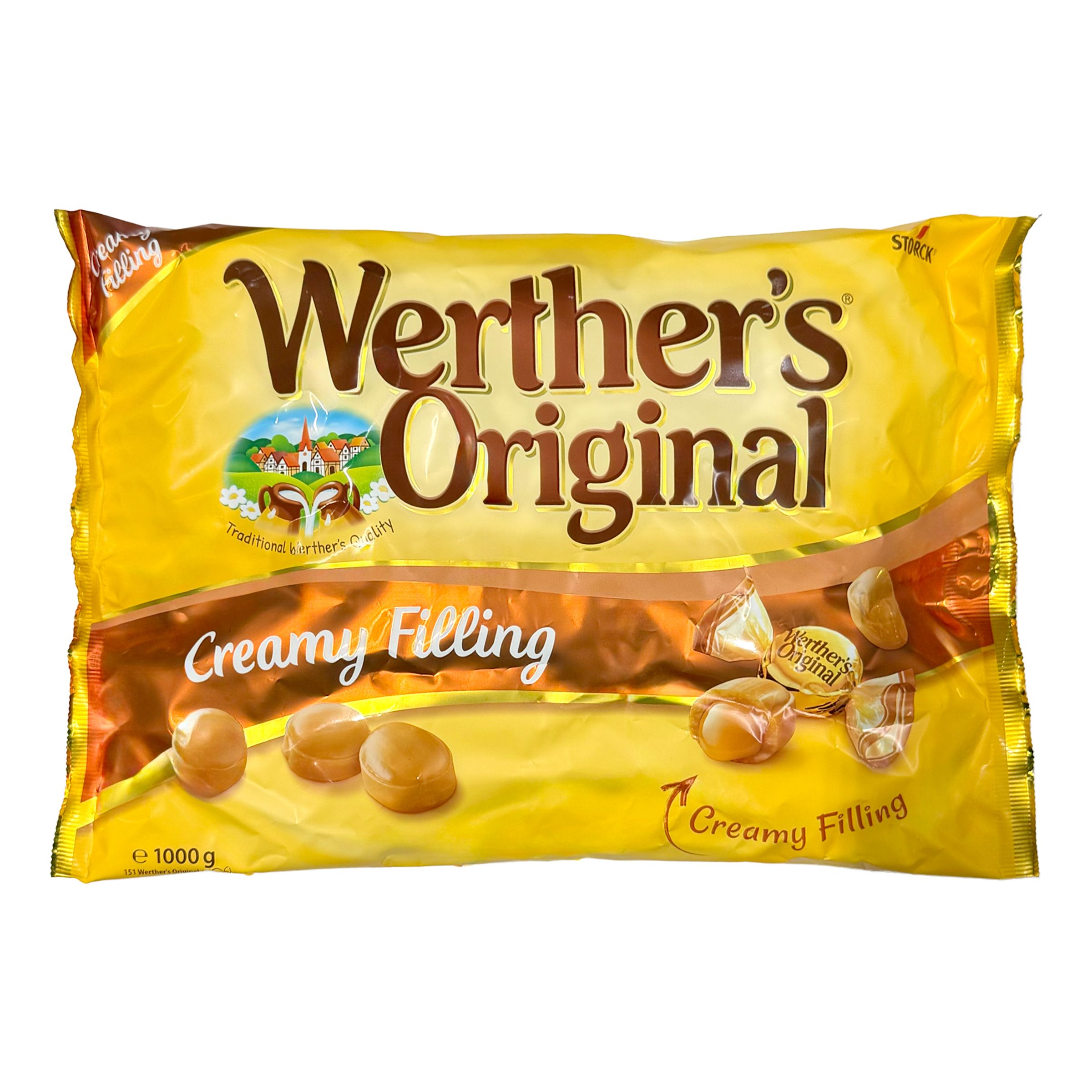 Werthers Original Cream Filling Toffée Økonomipakke - 1 kg