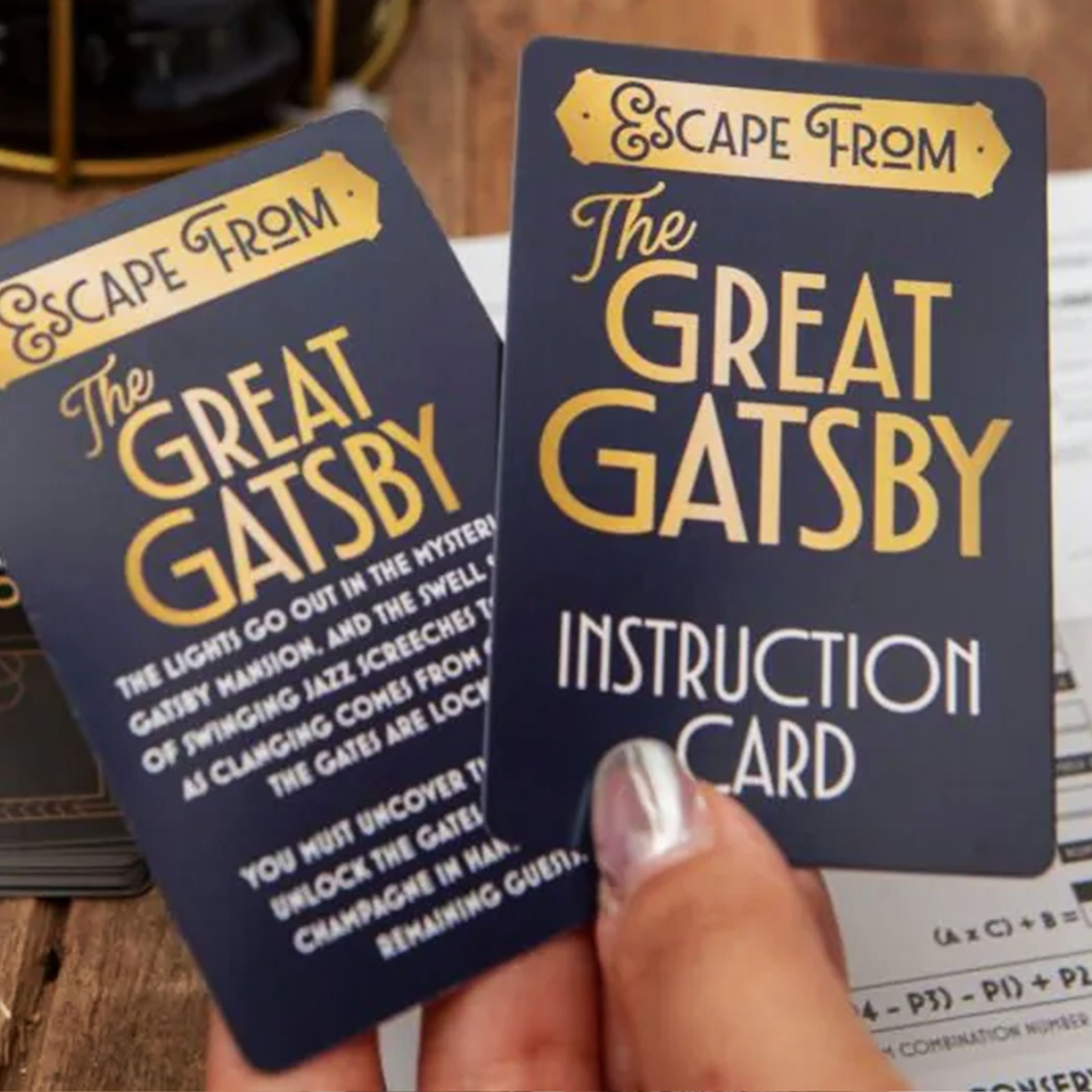 Wine Escape Room The Great Gatsby