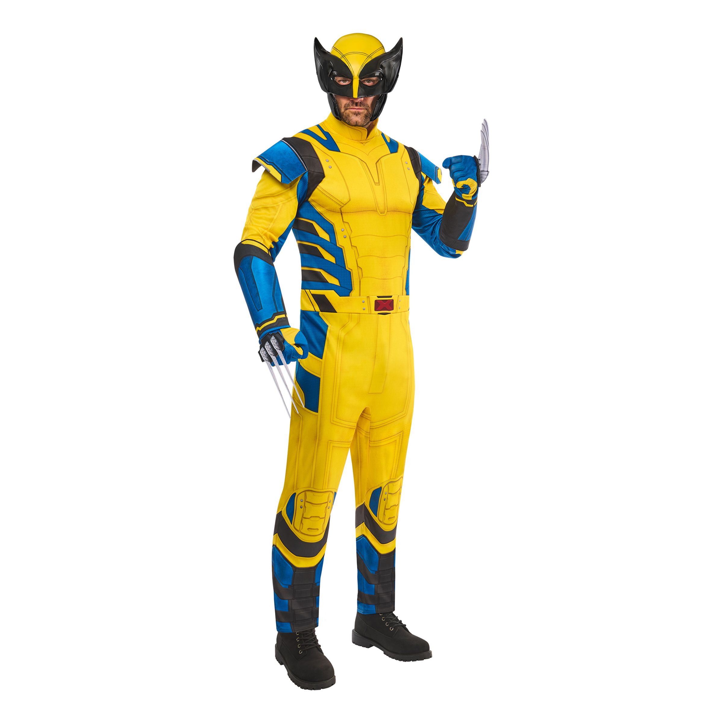 Wolverine Deluxe Maskeraddräkt - Large | Hem - Maskerad - Maskeraddräkter - Herrdräkter | Maskeradspecialisten