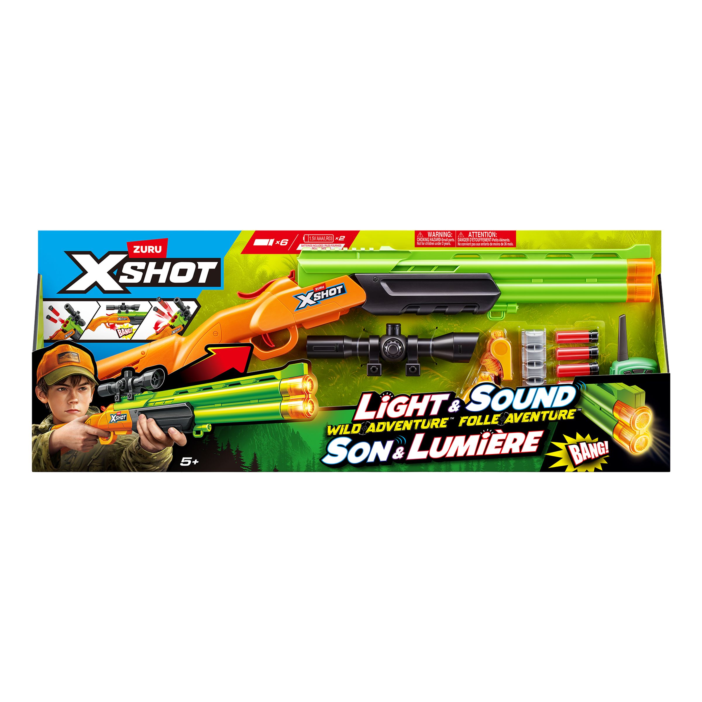 X-Shot Role Play Big Hunter | Hem - Maskerad - Tillbehör - Leksaksvapen | Party Outlet