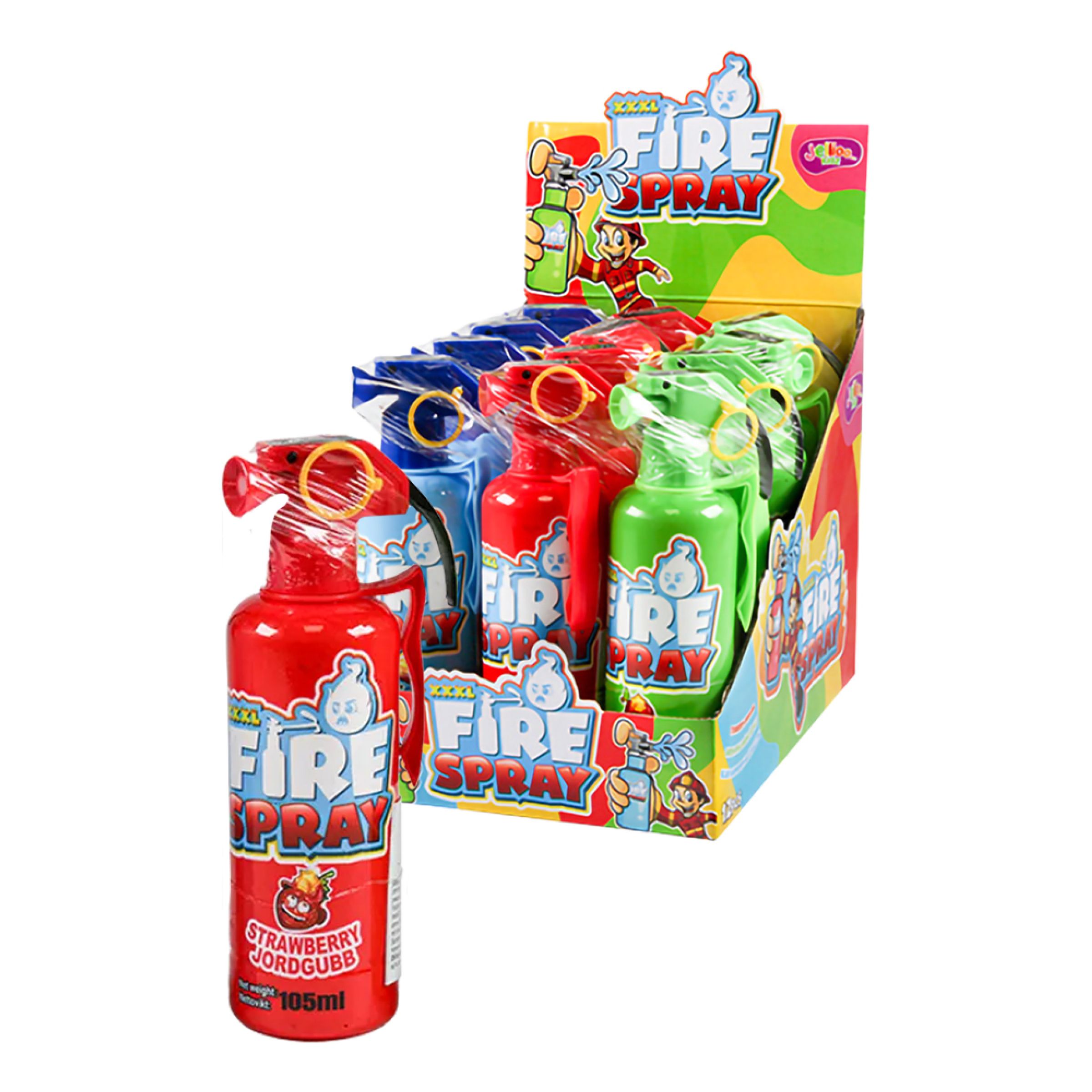 XXXL Fire Spray Økonomipakke - 12 x 105 ml