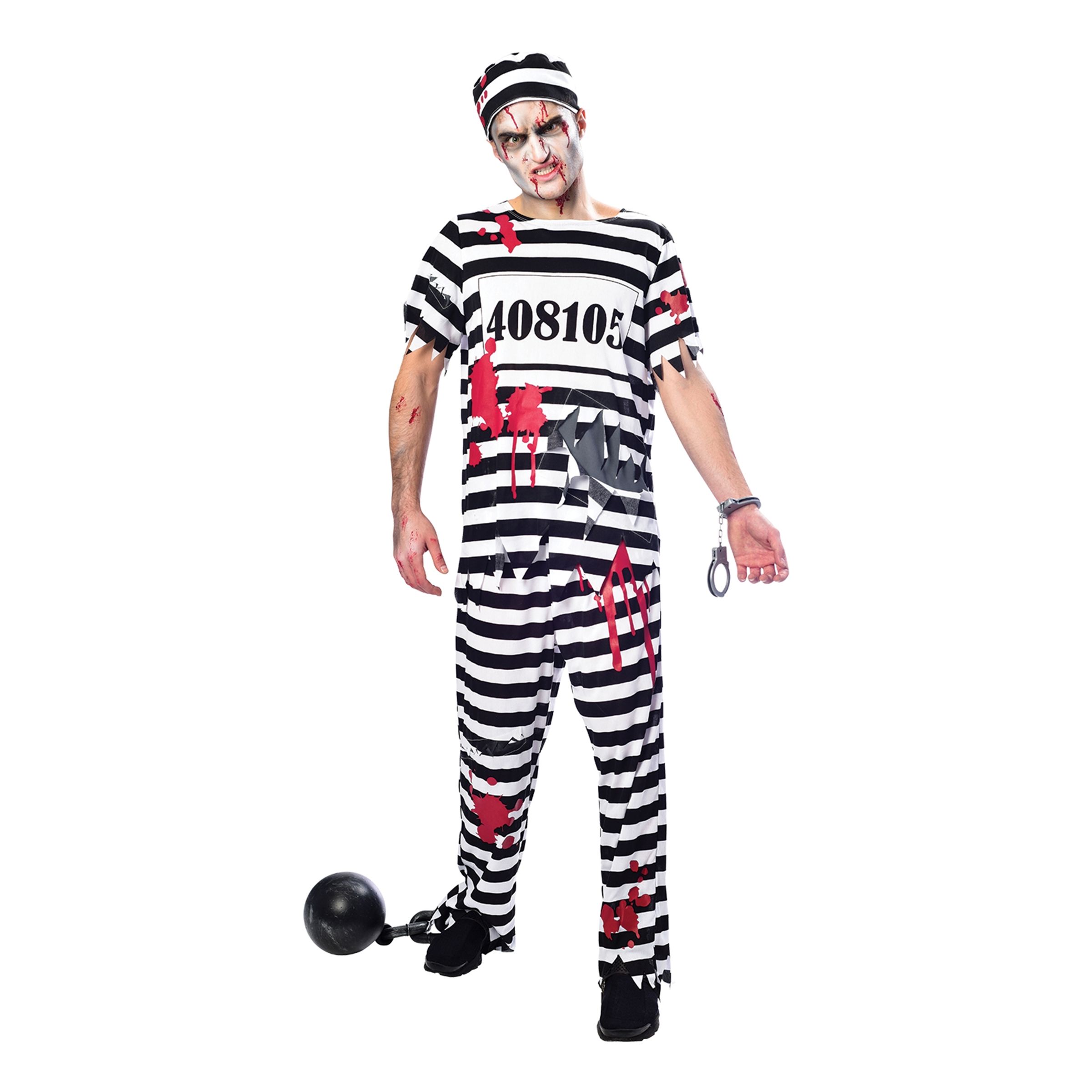 Zombie Fange Kostume - Medium