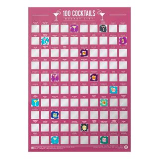 100 Cocktails Bucket List Skrabetavle