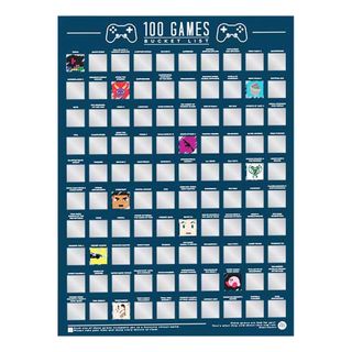 100 Video Games Bucket List Skrabetavle