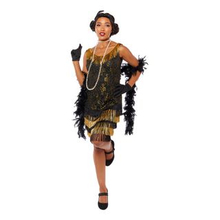 20'erne Gatsby Kjole Kostume