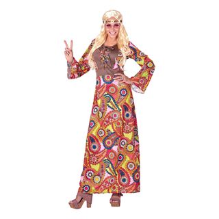 60'er Hippiekjole Kostume