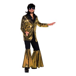 70'er Disco Kostume Guld Kostume Deluxe