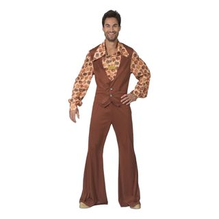 70'er Dress Fruity Herre Kostume