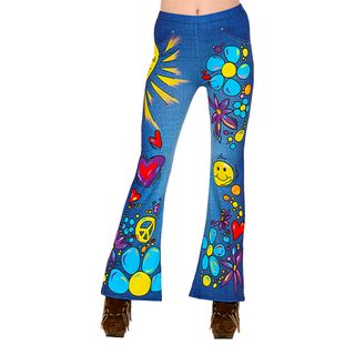 70'er Hippie Bukser Dame