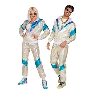 80'er Holographic Tracksuit Kostume