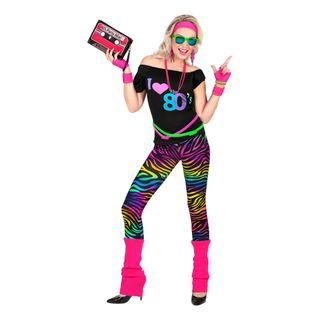 I Love 80s Kostume