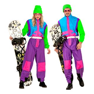 80'er Skidragt Neon Kostume