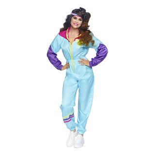 80'erne Træningsdragt Jumpsuit Deluxe Kostume