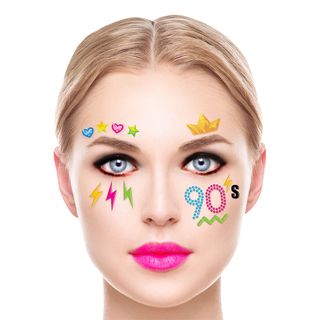 Selvklæbende 90’er-makeup