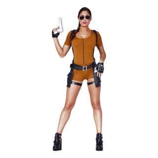 Actionheltinde Bodysuit Kostume