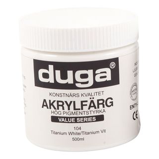 Duga Akrylmaling Hvid