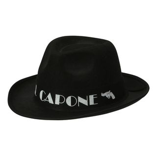 Al Capone Sort Gangsterhat