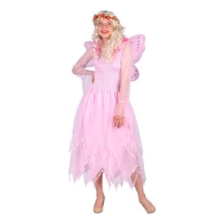 Alfe Kjole Lyserød Deluxe Kostume