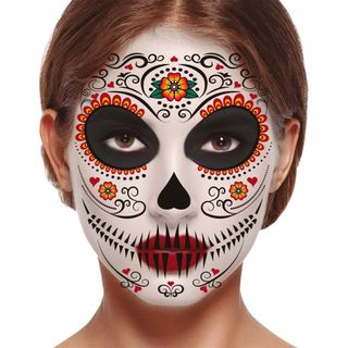 Ansigtstatoveringer Day of the Dead