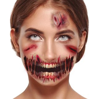 Ansigtstatoveringer Zombie