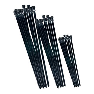 Genanvendelige Kabelstrips Sorte