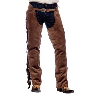 Autentiske Western Chaps Herre Brune