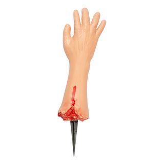 Afhugget Arm i Jorden
