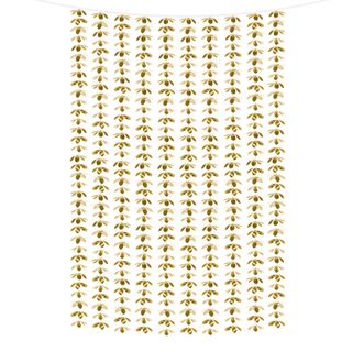 Backdrop Blomster Guld
