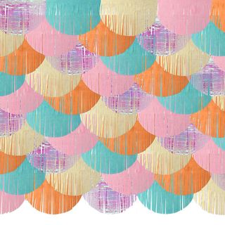 Backdrop Fringe Pastel