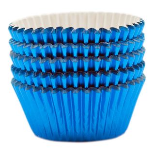 Muffinsforme Folie Blå