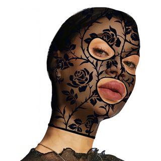 Balaclava med blonde