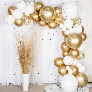 Ballonbue Guld/Krom