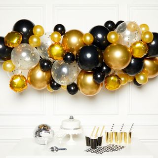 Ballonbue Guld/Sort