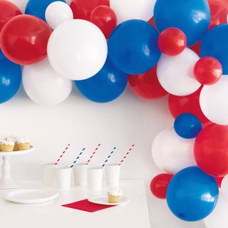 Ballonbue Rød/Hvid/Blå
