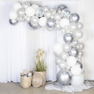 Ballonbue Sølv/Krom