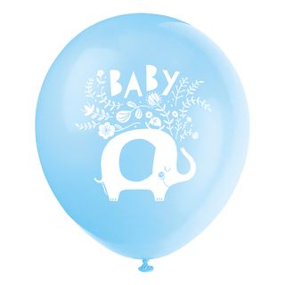 Balloner Blå Baby Elefant