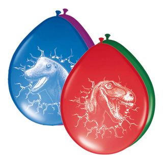 Balloner Flerfarvede Dinosaurer