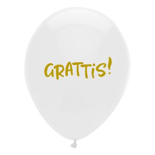 Ilmapallot Grattis