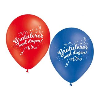 Balloner Gratulerer med dagen