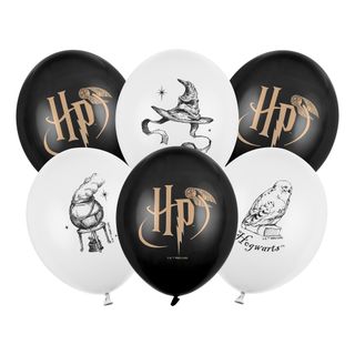 Ballonger Harry Potter™ Svart/Hvit