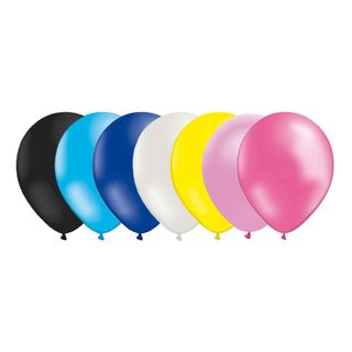 Balloner Metallic Flerfarvet