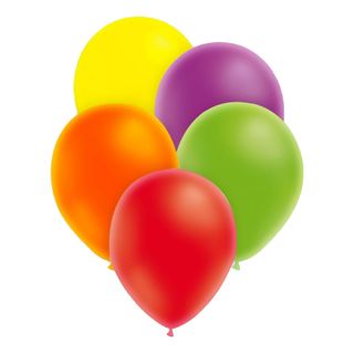 Balloner Neonfarvede