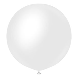 Balloner Professional Gigantiske Opaque Satin Snow White