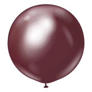 Balloner Professional Superstore Burgundy Chrome