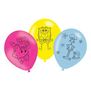 Balloner SvampeBob Firkant