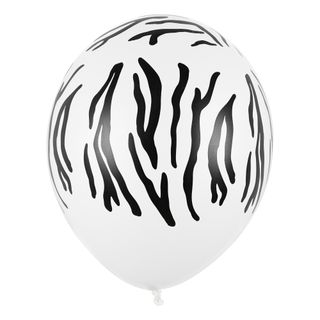 Balloner Zebramønster