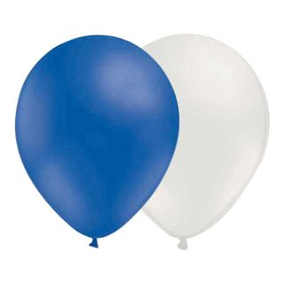 Ballonkombi Blå-Hvid