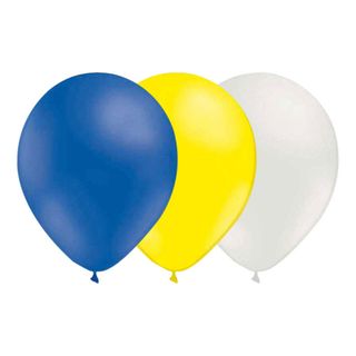 Ballonkombi Blå/Gul/Hvid