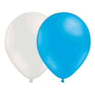 Ballonkombo Lyseblå/Hvid